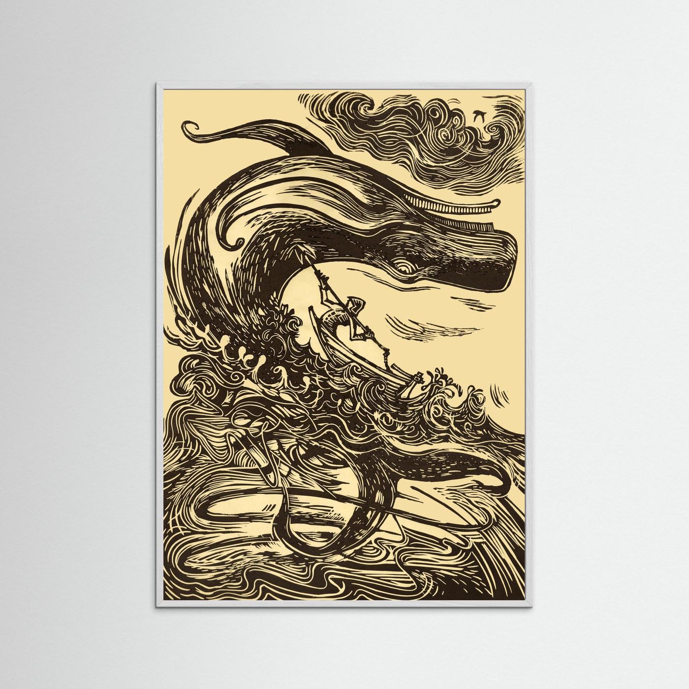 Moby Dick - Print on fine art paper
