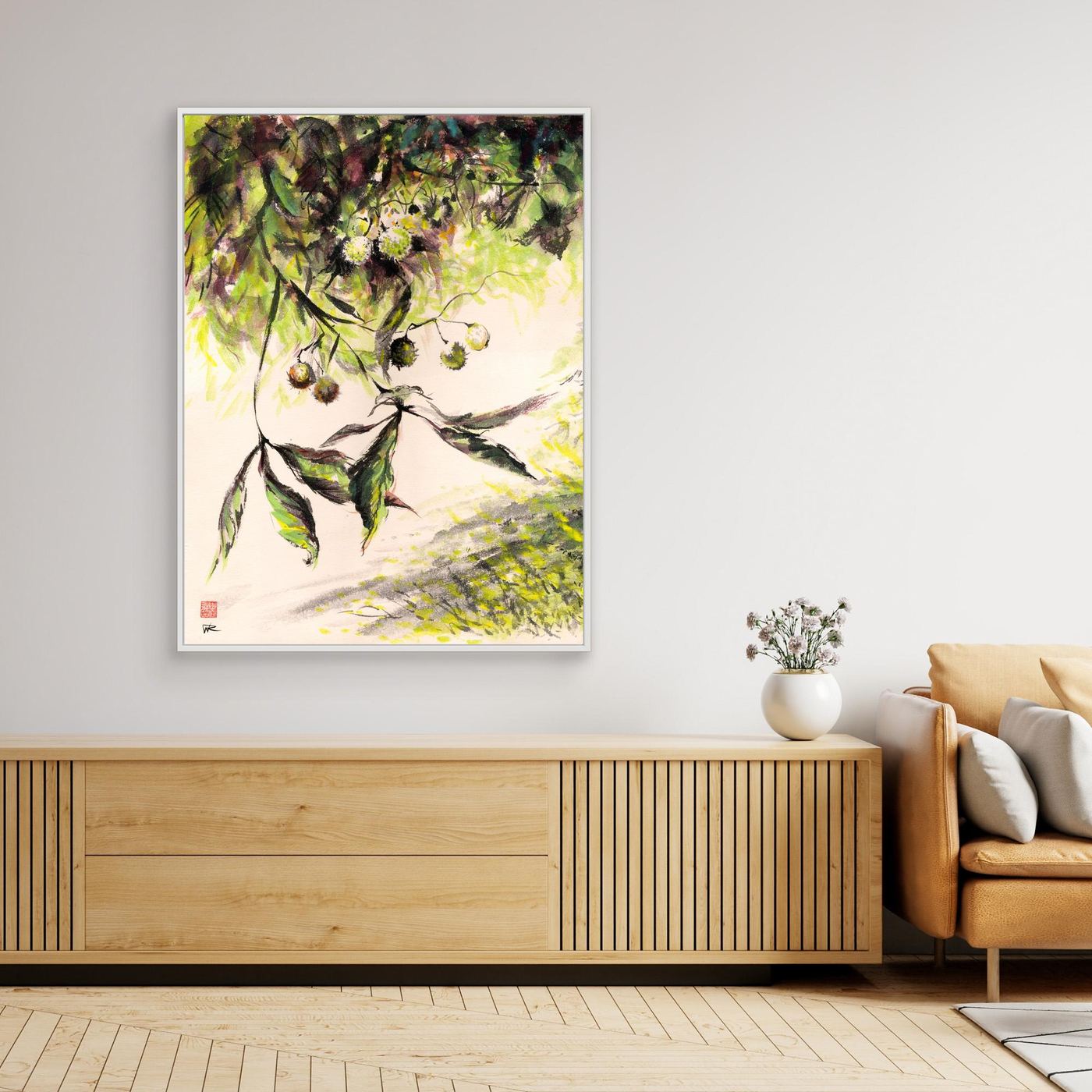 Horse Chestnuts - Canvas Art Print
