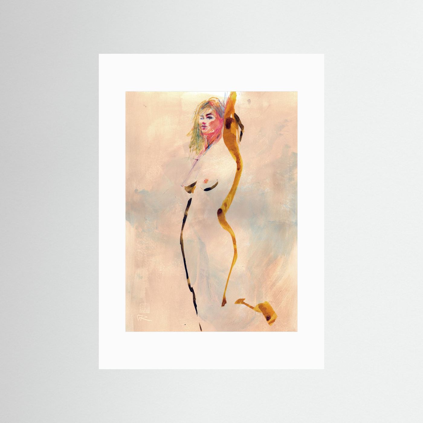 She stands alone - Print on fine art paper