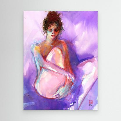 Whirlwind Thoughts - Canvas art print