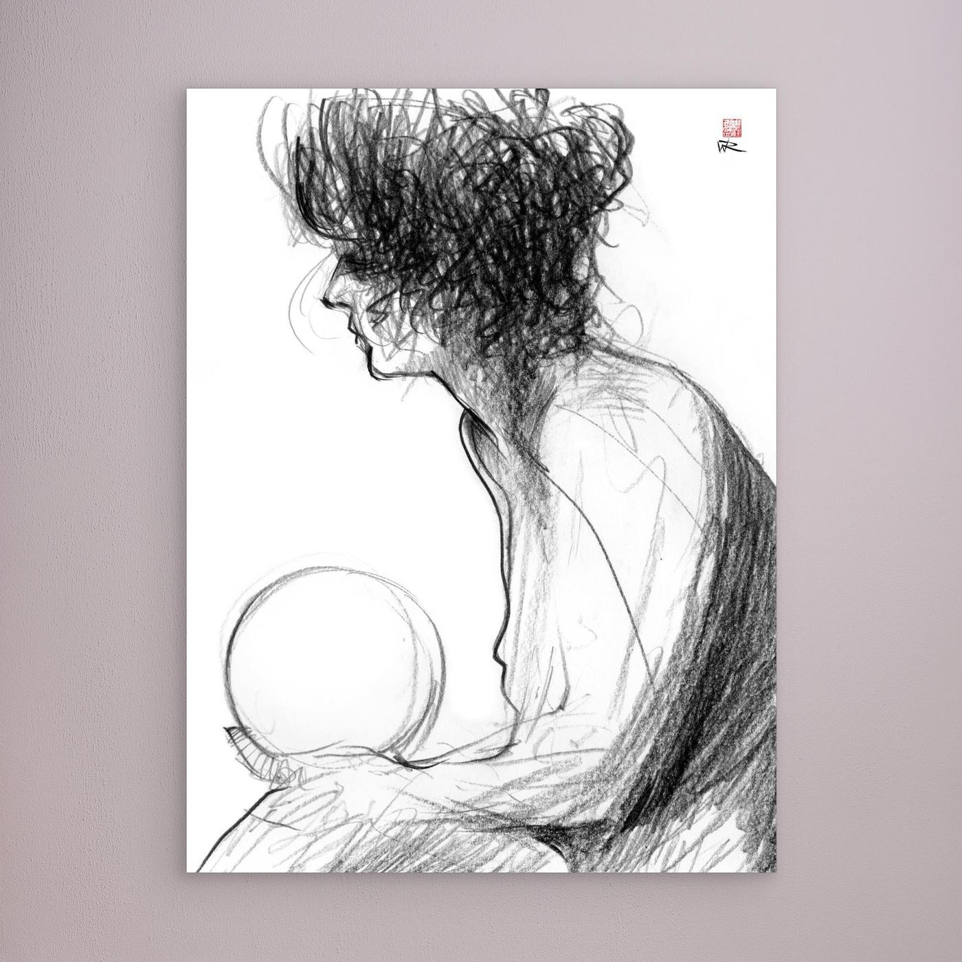 Fortune teller - Canvas print