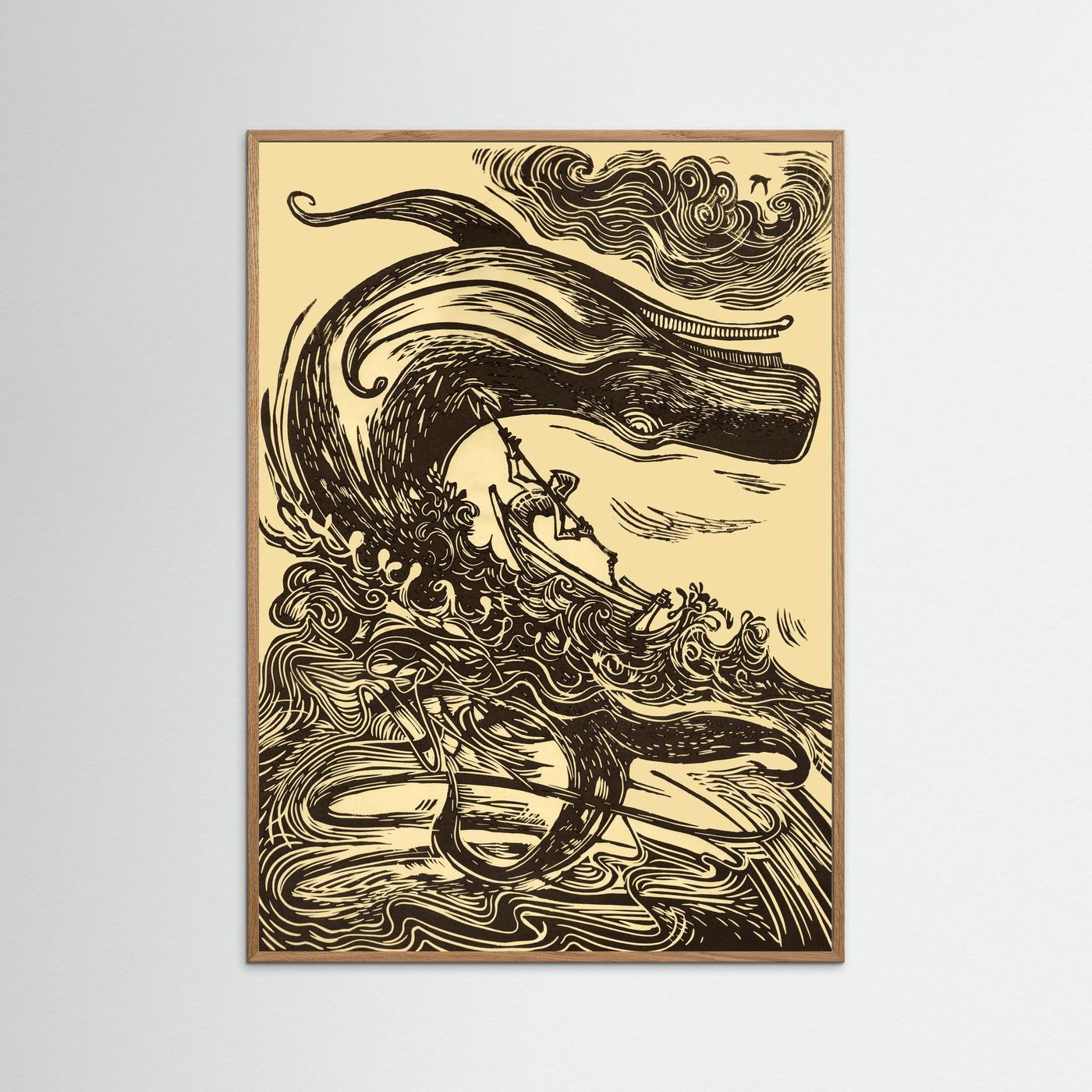 Moby Dick - Print on fine art paper