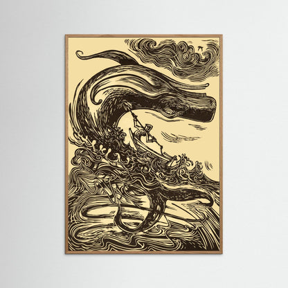 Moby Dick - Print on fine art paper