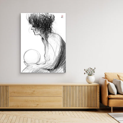 Fortune teller - Canvas print