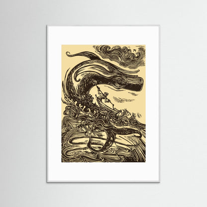 Moby Dick - Print on fine art paper