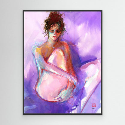 Whirlwind Thoughts - Canvas art print