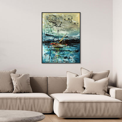 Awaiting the tide edition 2 - Canvas print