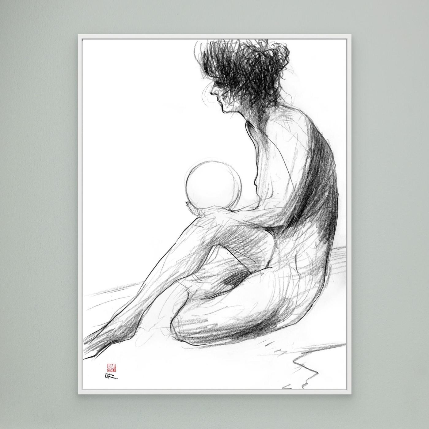 Fortune teller seated