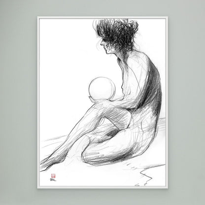 Fortune teller seated