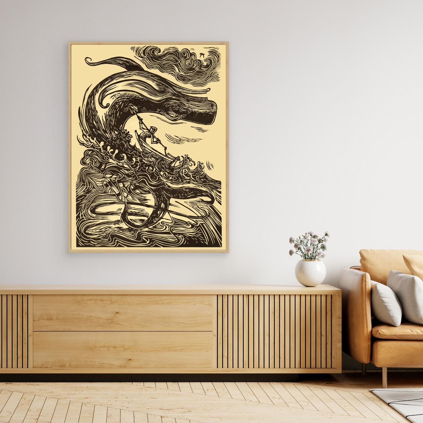 Moby Dick - Canvas Art Print
