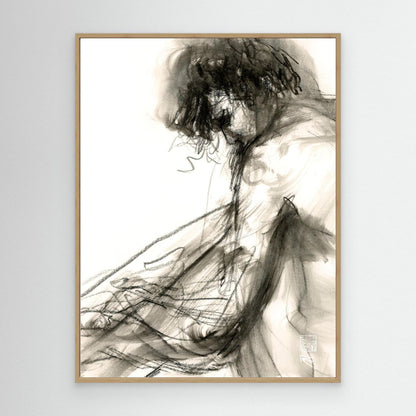 Turning away - Canvas art print