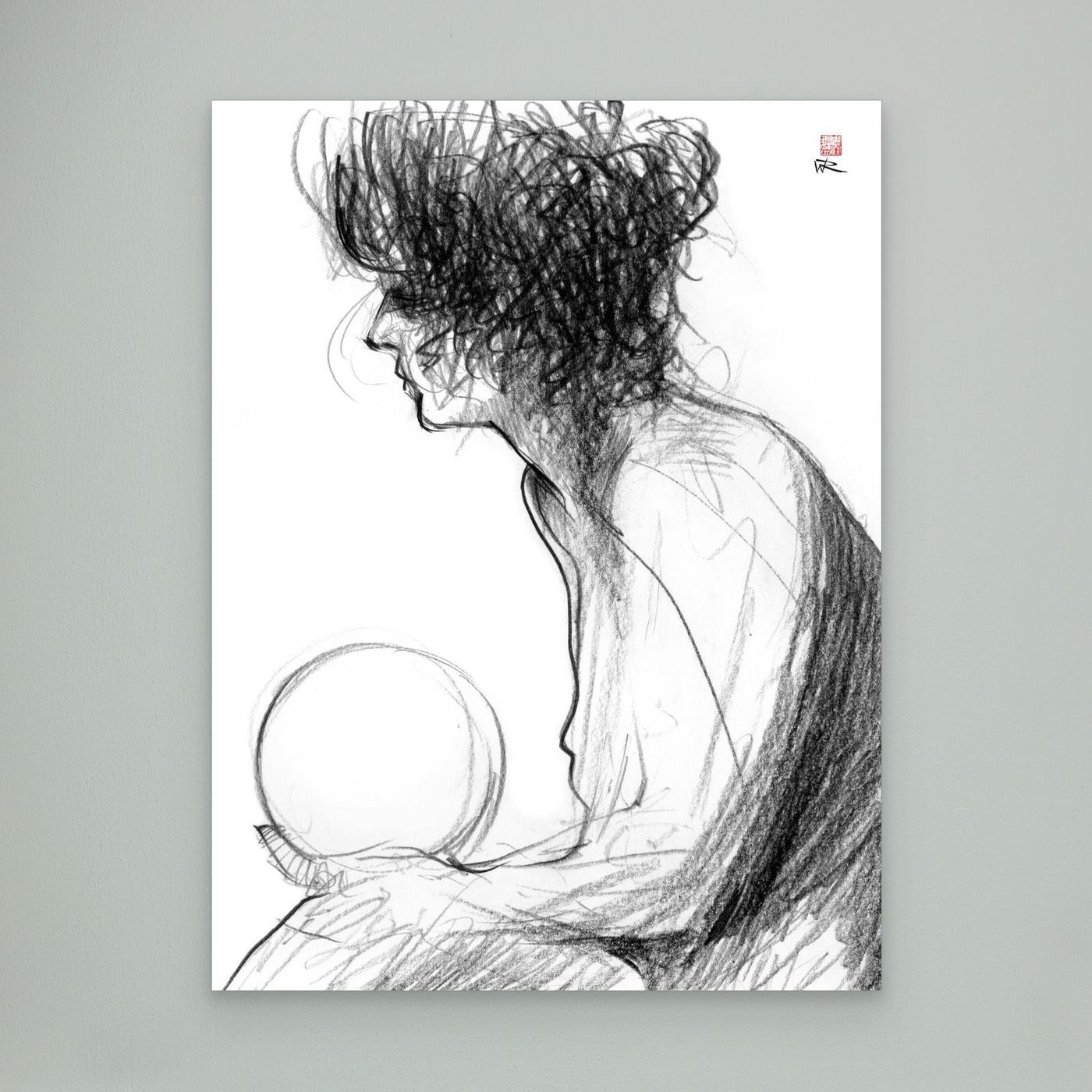 Fortune teller - Canvas print
