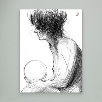 Fortune teller - Canvas print