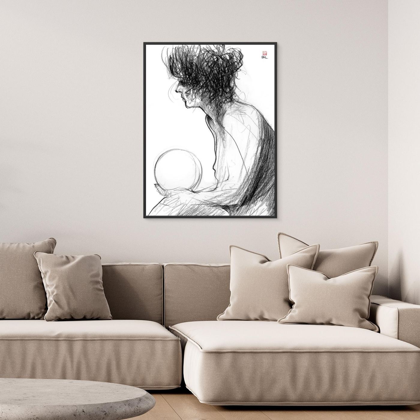 Fortune teller - Canvas print
