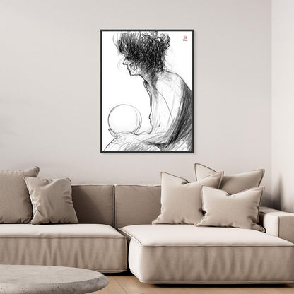 Fortune teller - Canvas print