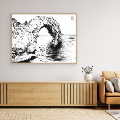 Durdle door - Canvas art print