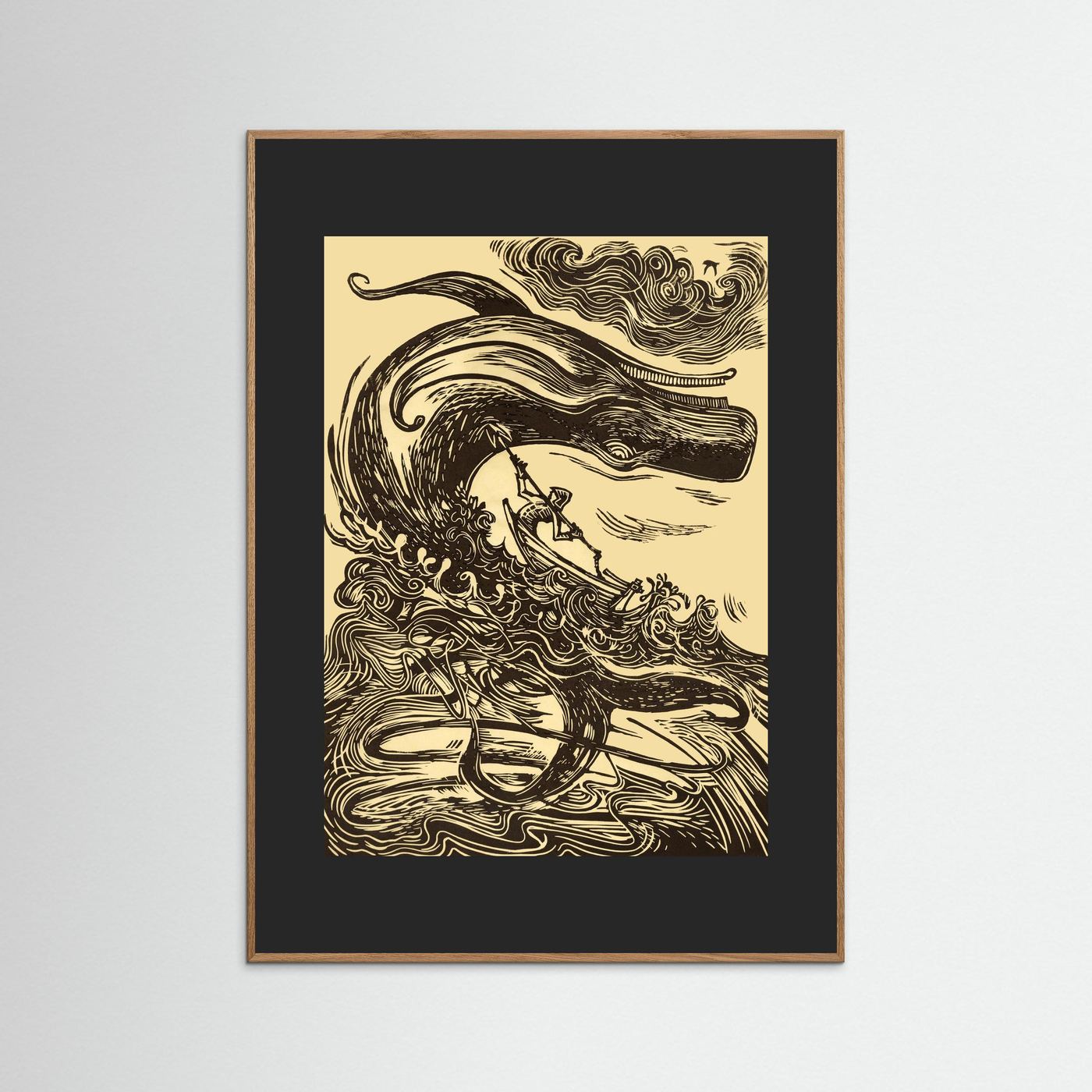 Moby Dick - Print on fine art paper