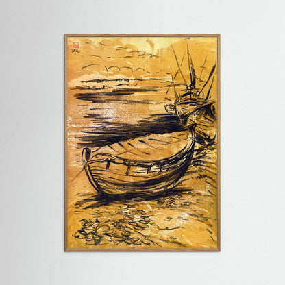 Norfolk crab boat edition 3 - Print on fine art paper