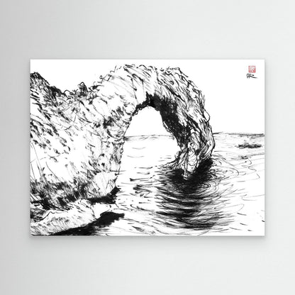Durdle door - Canvas art print