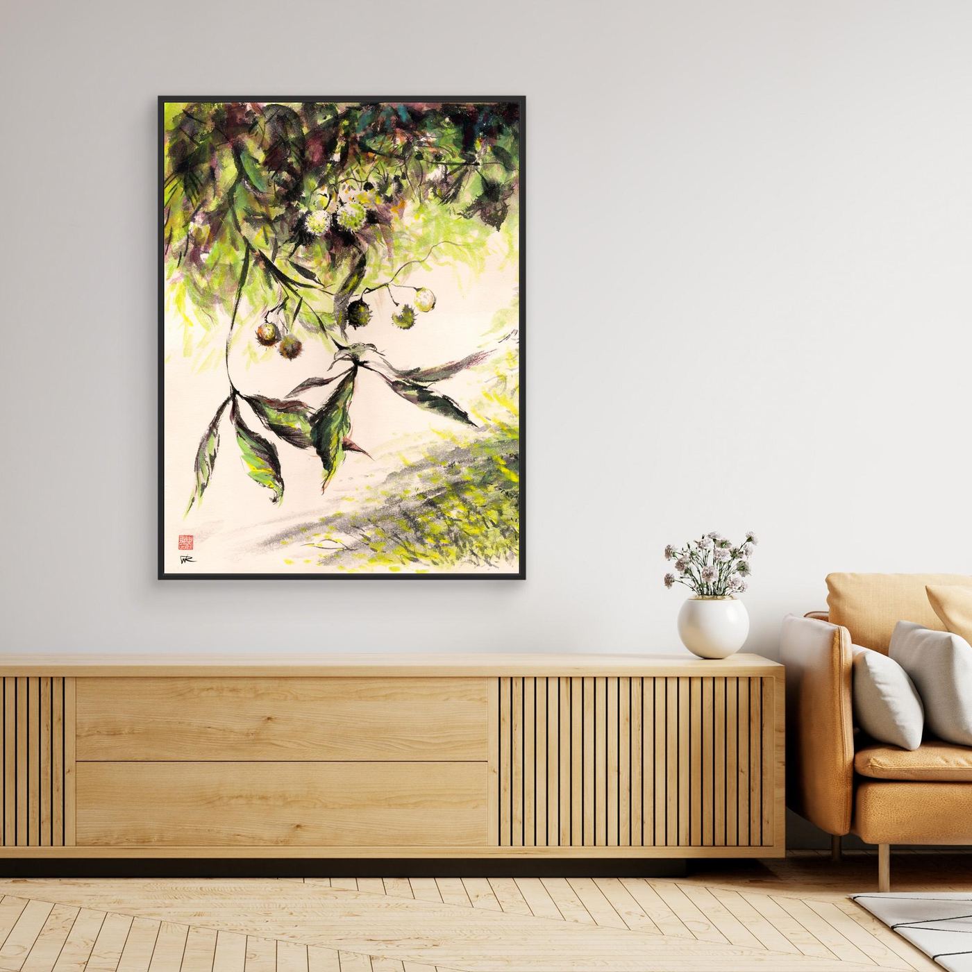 Horse Chestnuts - Canvas Art Print