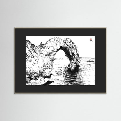 Durdle door - Print on fine art paper