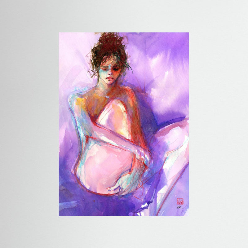 Whirlwind thoughts - Print on fine art paper