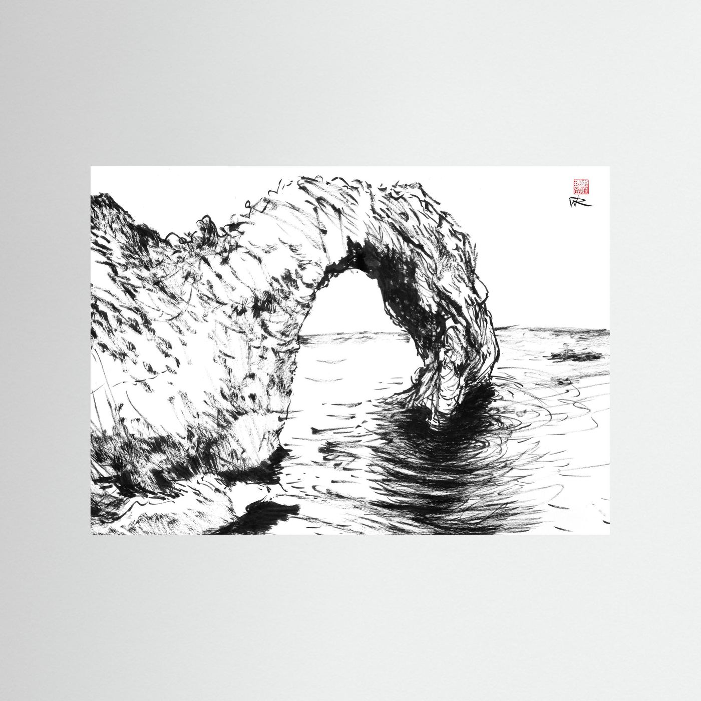 Durdle door - Print on fine art paper