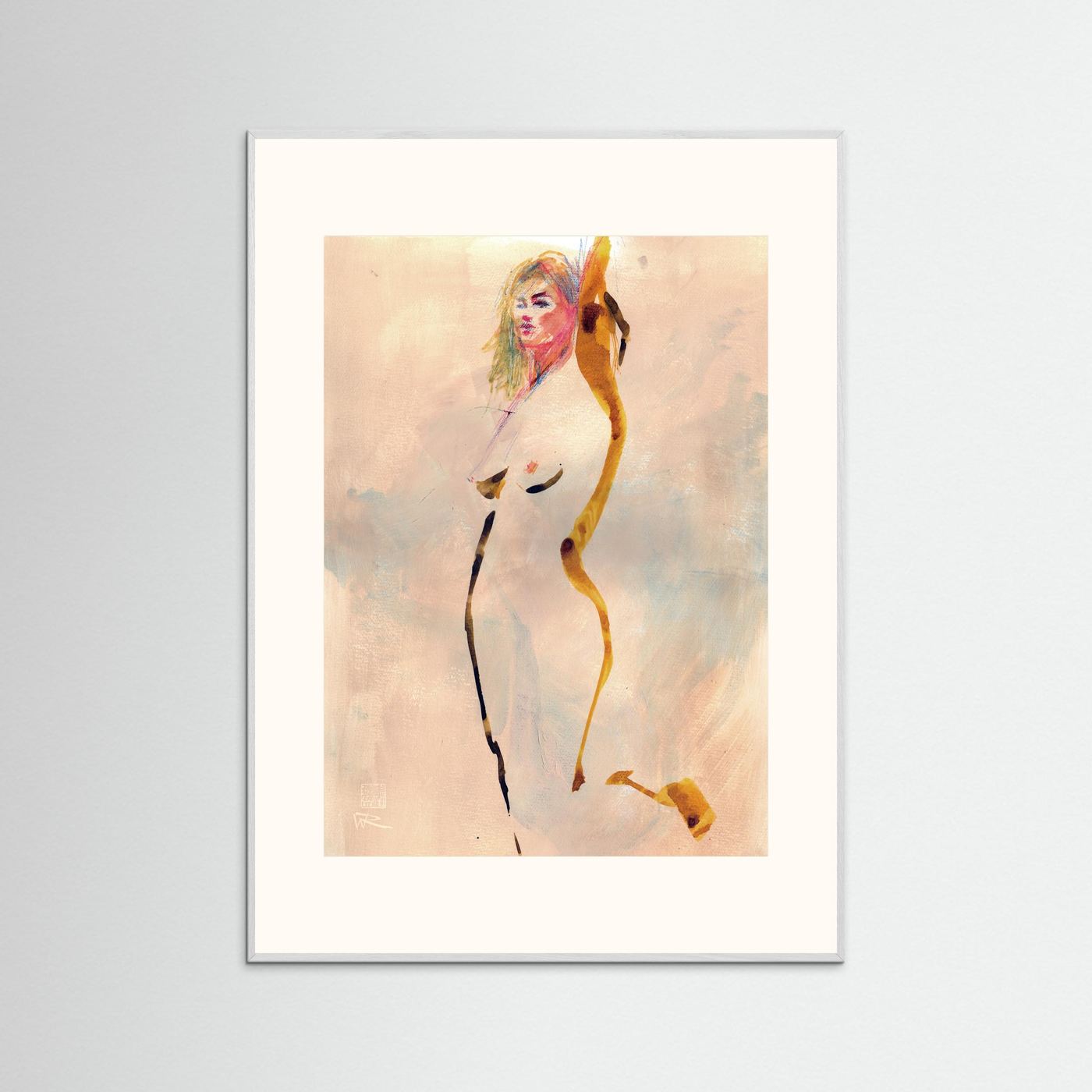 She stands alone - Print on fine art paper