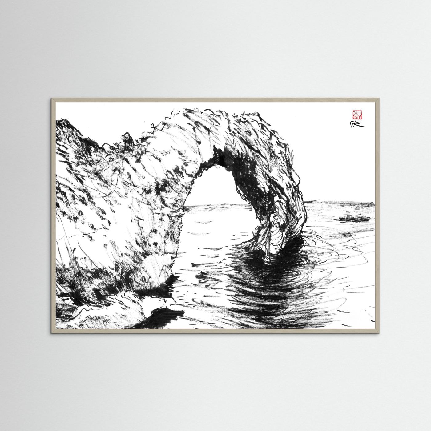 Durdle door - Print on fine art paper