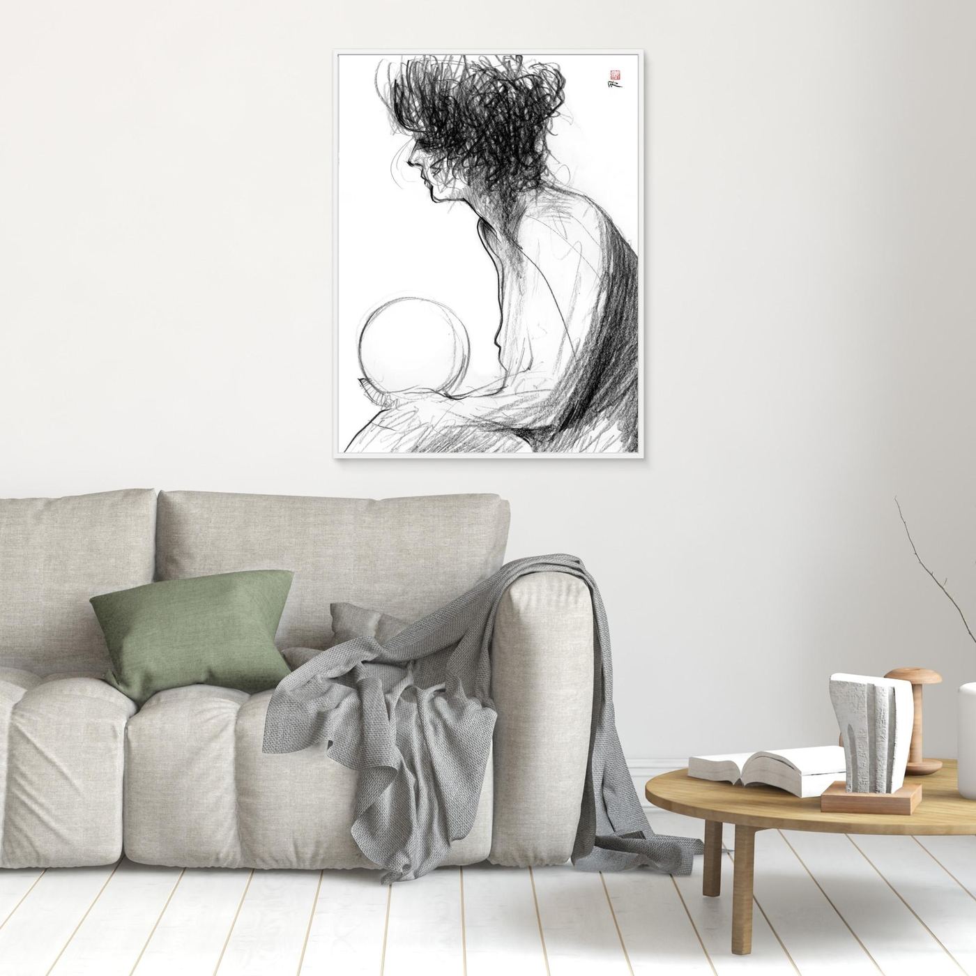 Fortune teller - Canvas print