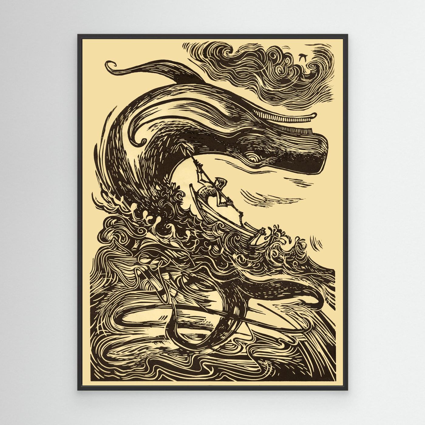 Moby Dick - Canvas Art Print