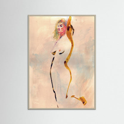 She stands alone - Print on fine art paper