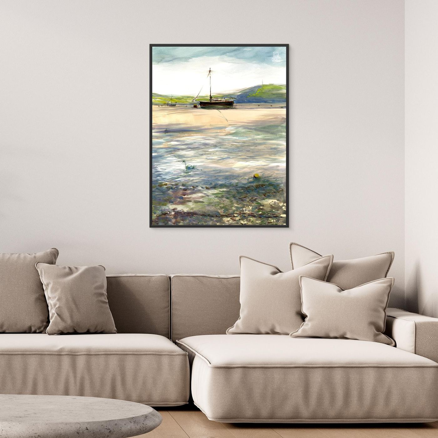 Rock sailing club - Canvas print