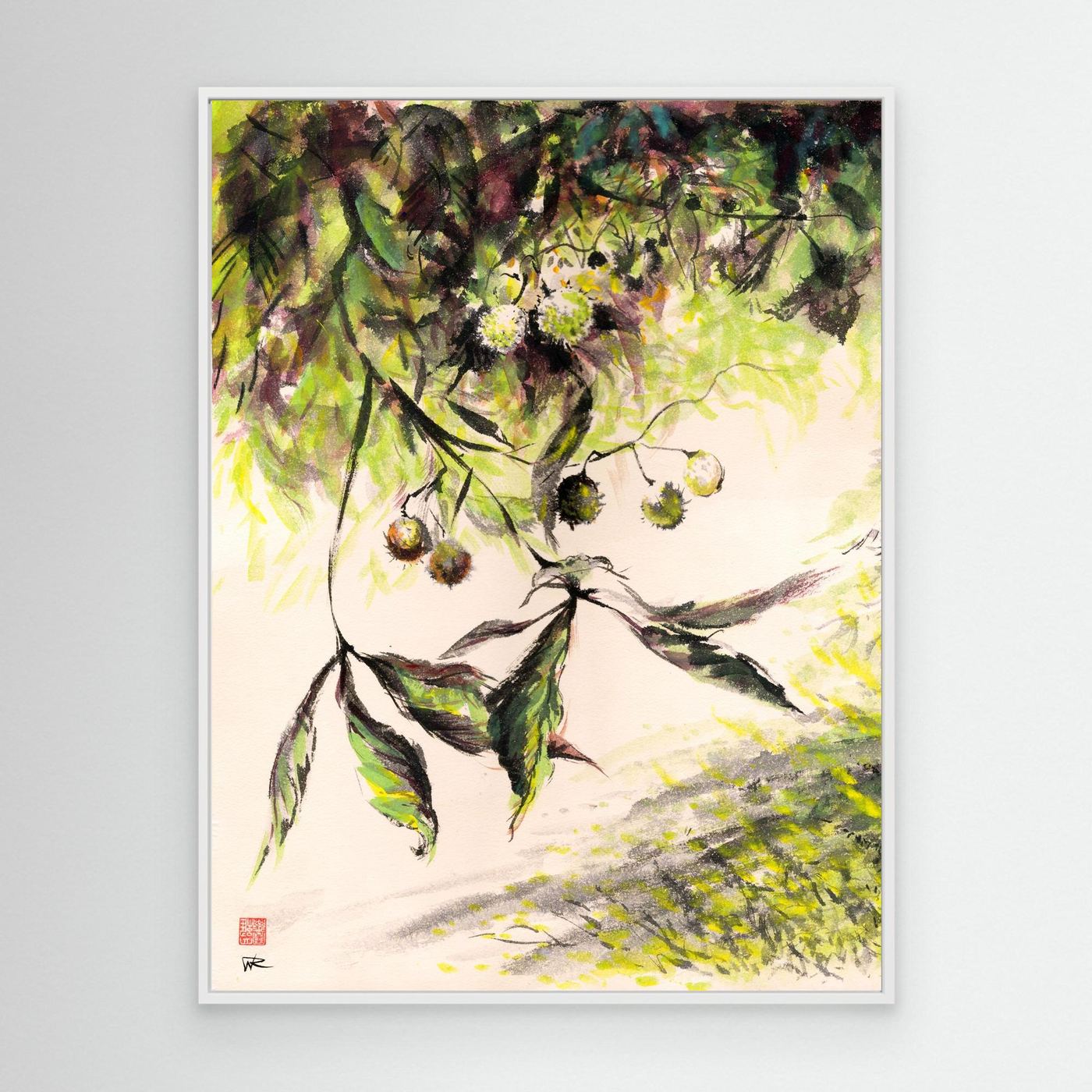Horse Chestnuts - Canvas Art Print