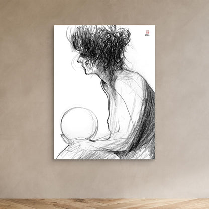 Fortune teller - Canvas print