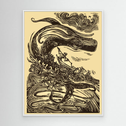 Moby Dick - Canvas Art Print