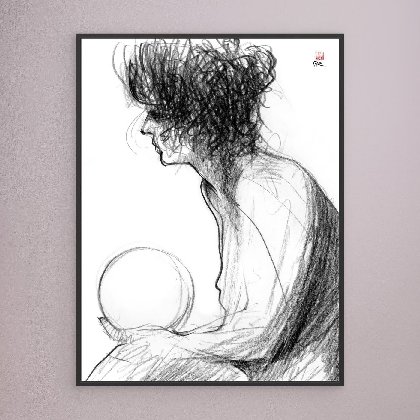 Fortune teller - Canvas print