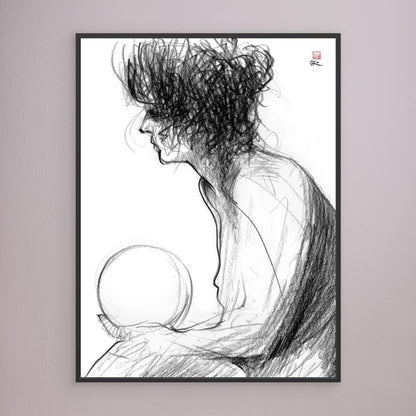 Fortune teller - Canvas print