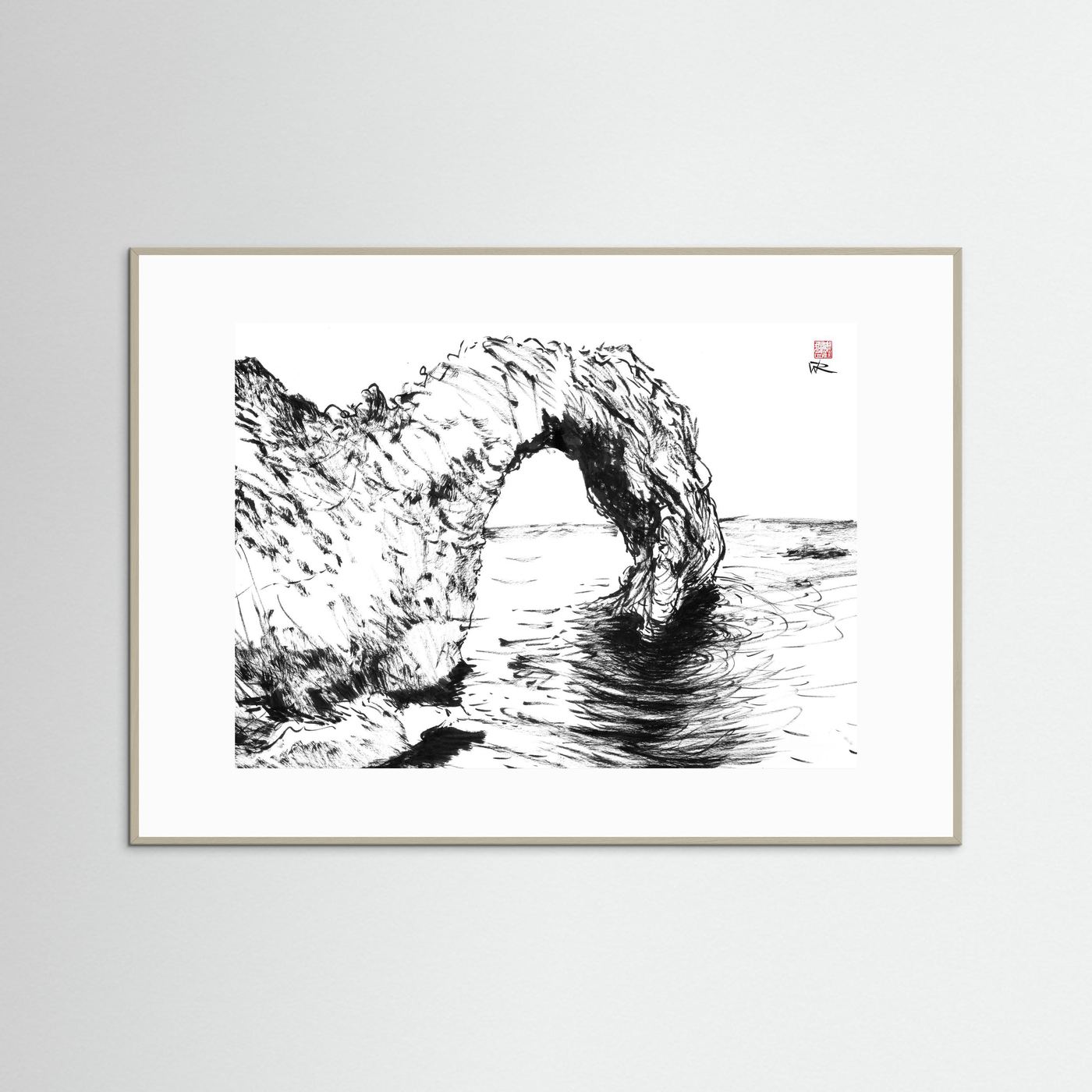 Durdle door - Print on fine art paper