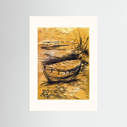Norfolk crab boat edition 3 - Print on fine art paper