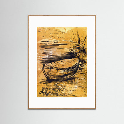 Norfolk crab boat edition 3 - Print on fine art paper