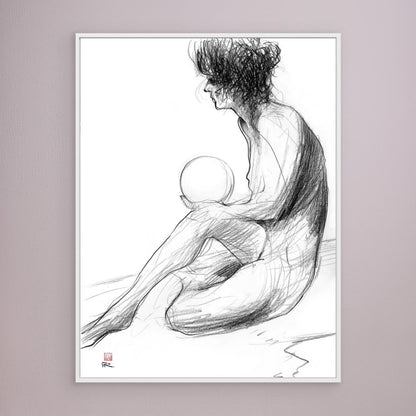 Fortune teller seated