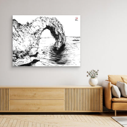 Durdle door - Canvas art print