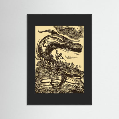 Moby Dick - Print on fine art paper