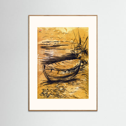 Norfolk crab boat edition 3 - Print on fine art paper
