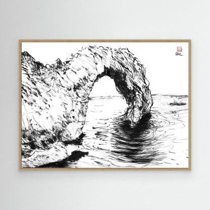 Durdle door - Canvas art print