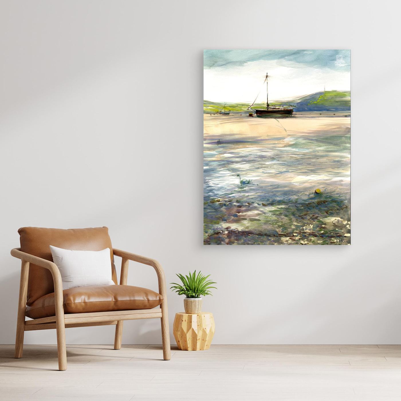 Rock sailing club - Canvas print