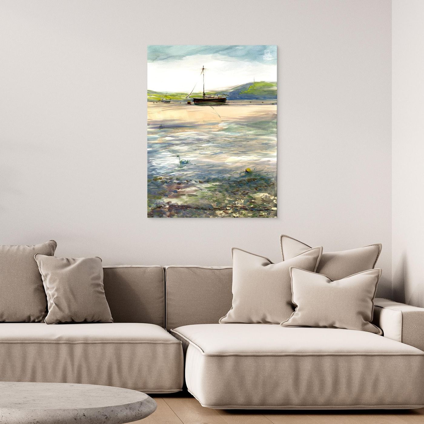 Rock sailing club - Canvas print