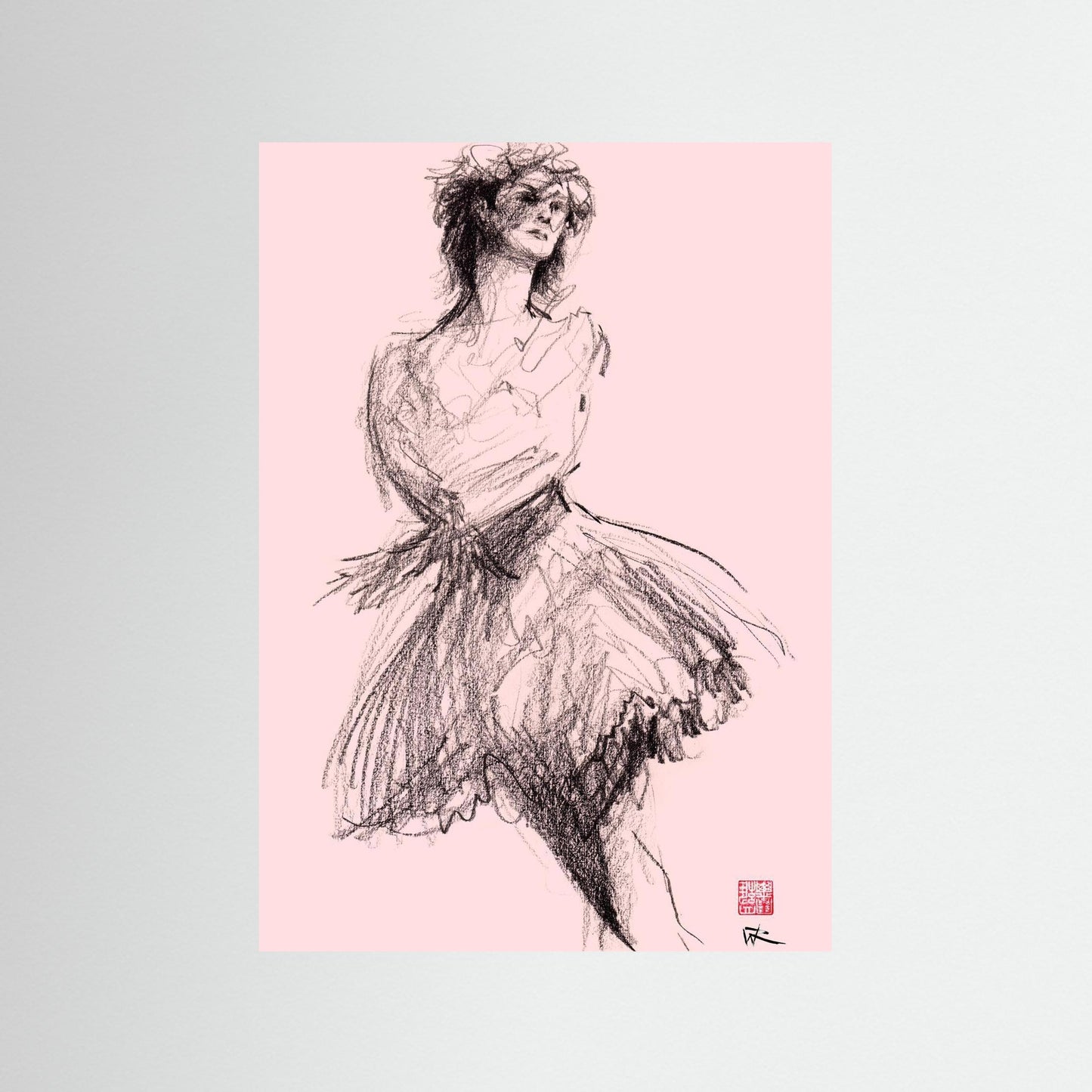 Ballet position - Paper print