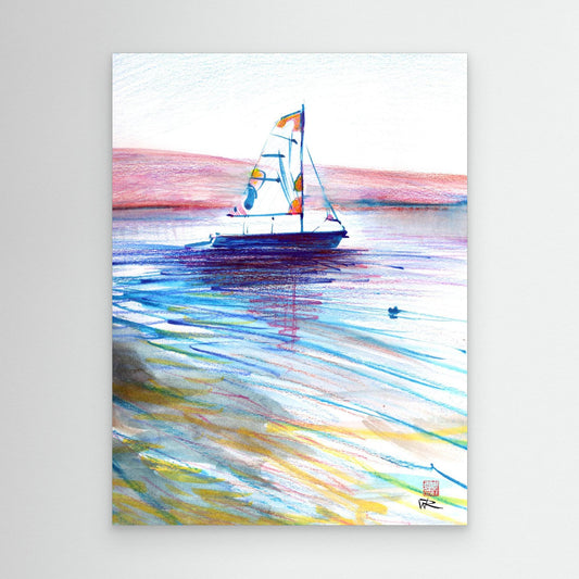 Neilson dinghy on mooring in Croatia